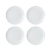 Mikasa Chalk Porcelain Side Plates, Set of 4, 21cm, White image 1