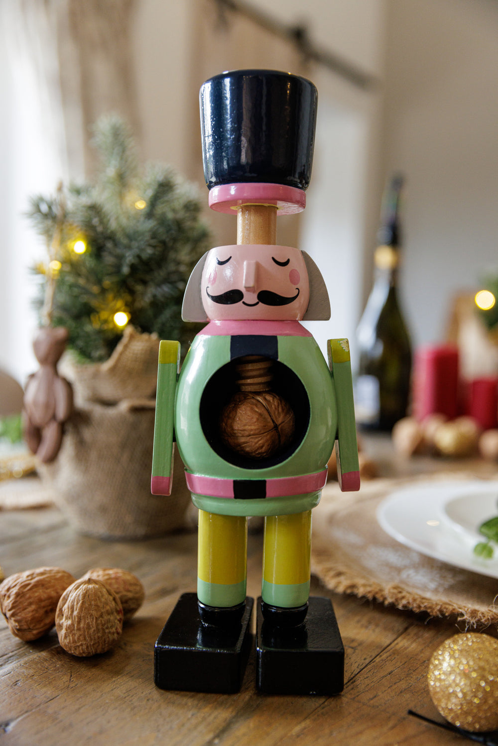 KitchenCraft The Nutcracker Collection Wooden Male Nutcracker
