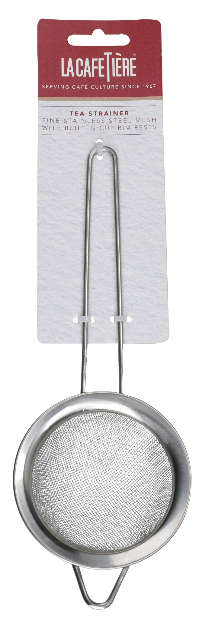 La Cafetière Long Handled Tea Strainer - Stainless Steel