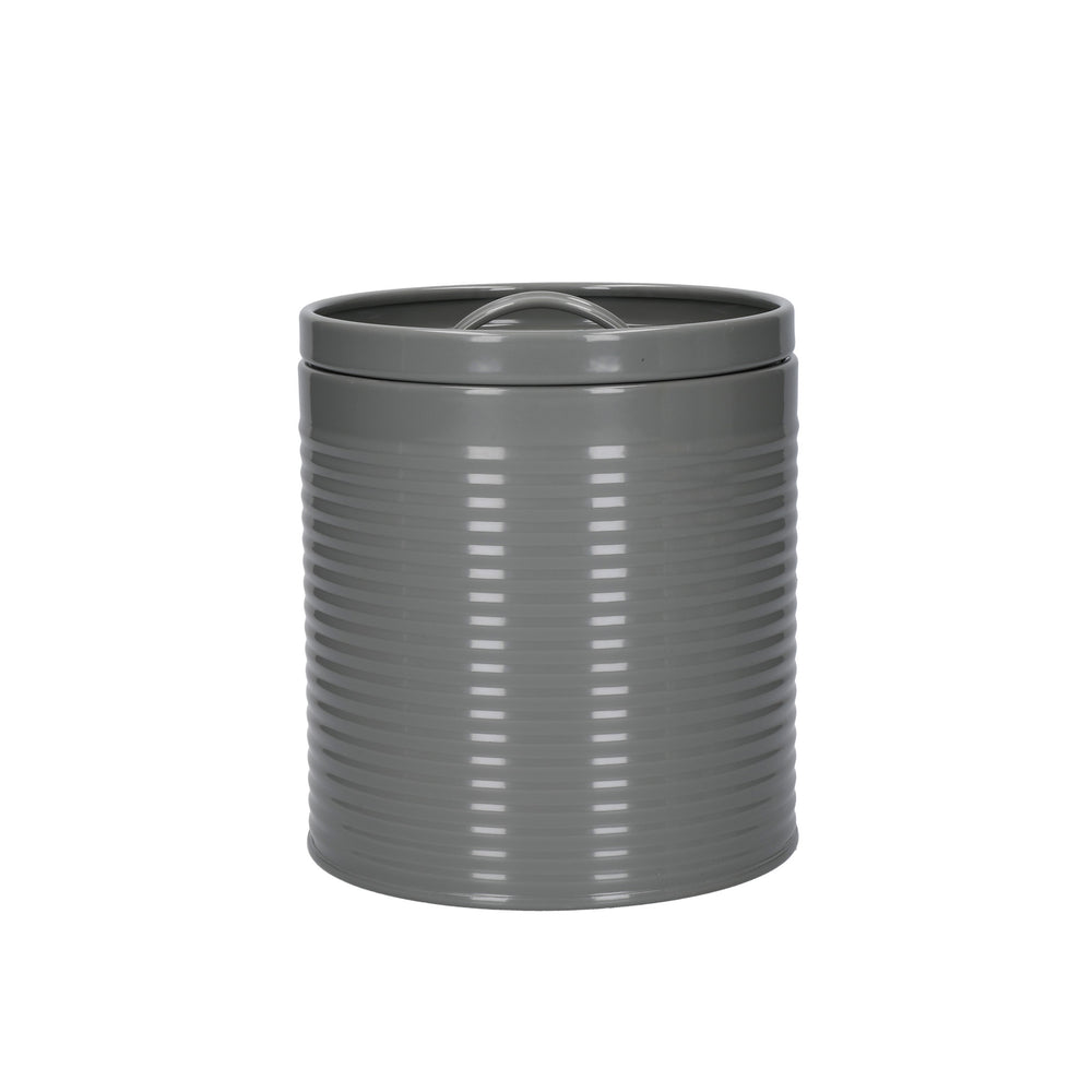 KitchenCraft Storage Canisters - 1 L, Grey, Set of 3