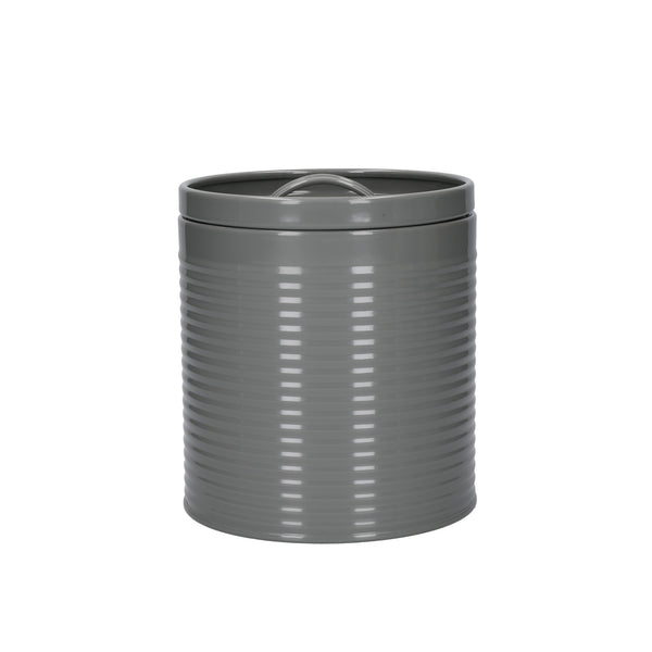 KitchenCraft Storage Canisters - 1 L, Grey, Set of 3 image 3