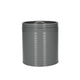 KitchenCraft Storage Canisters - 1 L, Grey, Set of 3