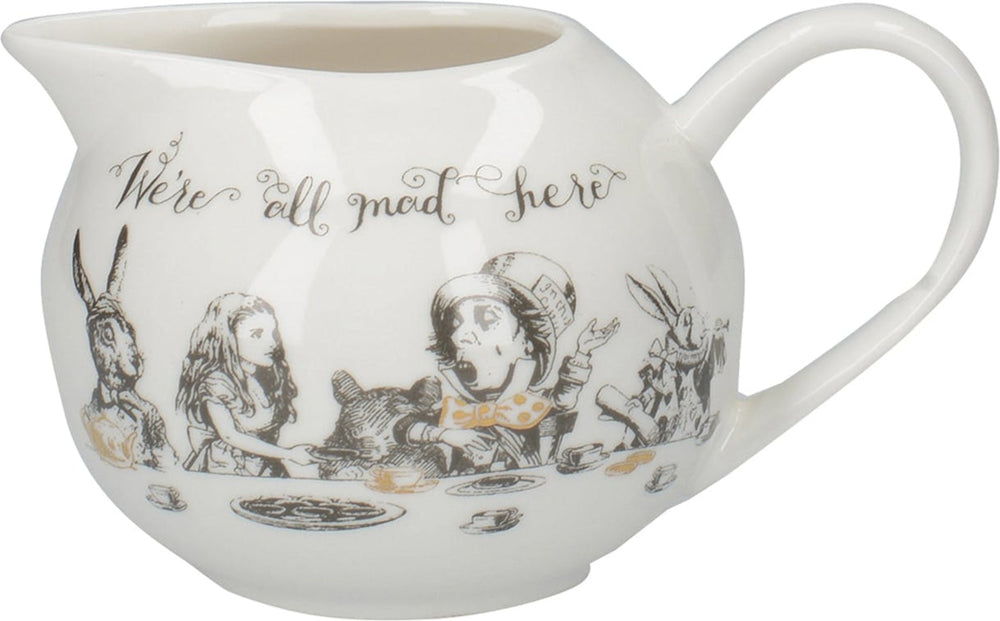 Victoria And Albert Alice In Wonderland Sugar Bowl And Creamer
