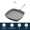 MasterClass Cast Aluminium Grill Pan, 28cm