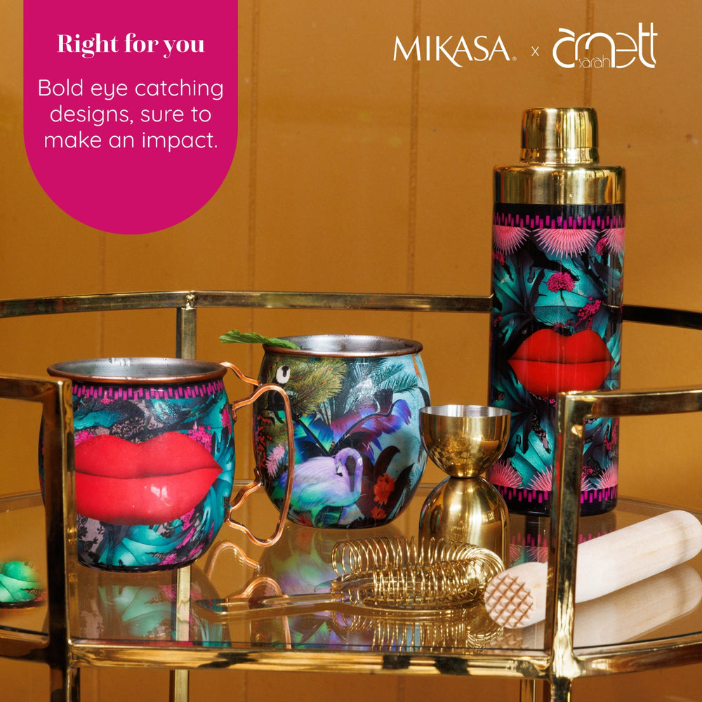 Mikasa x Sarah Arnett 4-Piece Cocktail Shaker Set