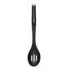 4pc Onyx Black Kitchen Utensil Set with Spoon Spatula, Slotted Spoon, Whisk and Basting Spoon image 5
