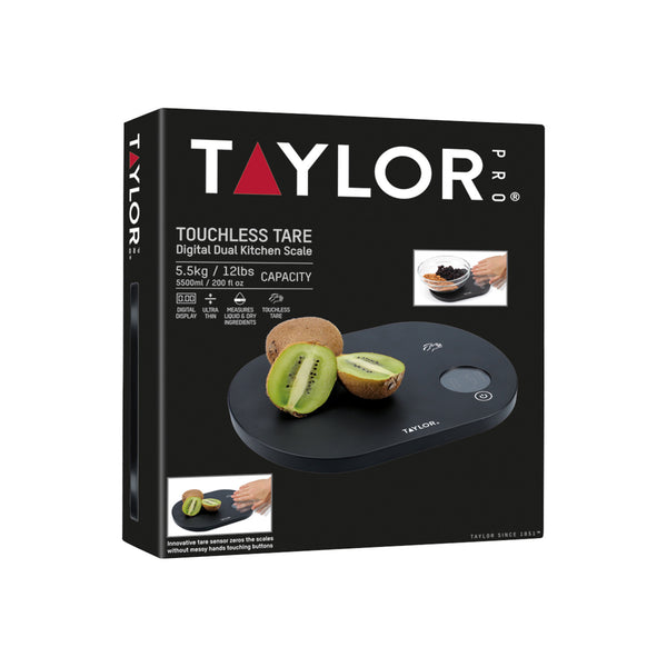 Taylor Pro Touchless TARE Digital Dual 5.5Kg Kitchen Scale image 4