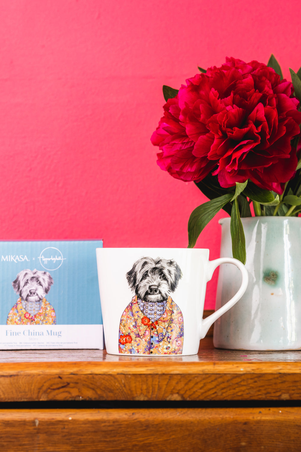 Mikasa Tipperleyhill Cockapoo Print Fine China Mug, 380ml