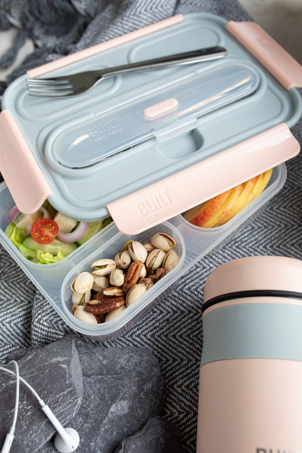 Built Mindful 1 Litre Lunch Box with Cutlery image 2
