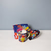 3pc Love Birds Tea Set with Ceramic Mug, 15.5cm Ceramic Plate and Cotton Tea Towel - Love Hearts image 2