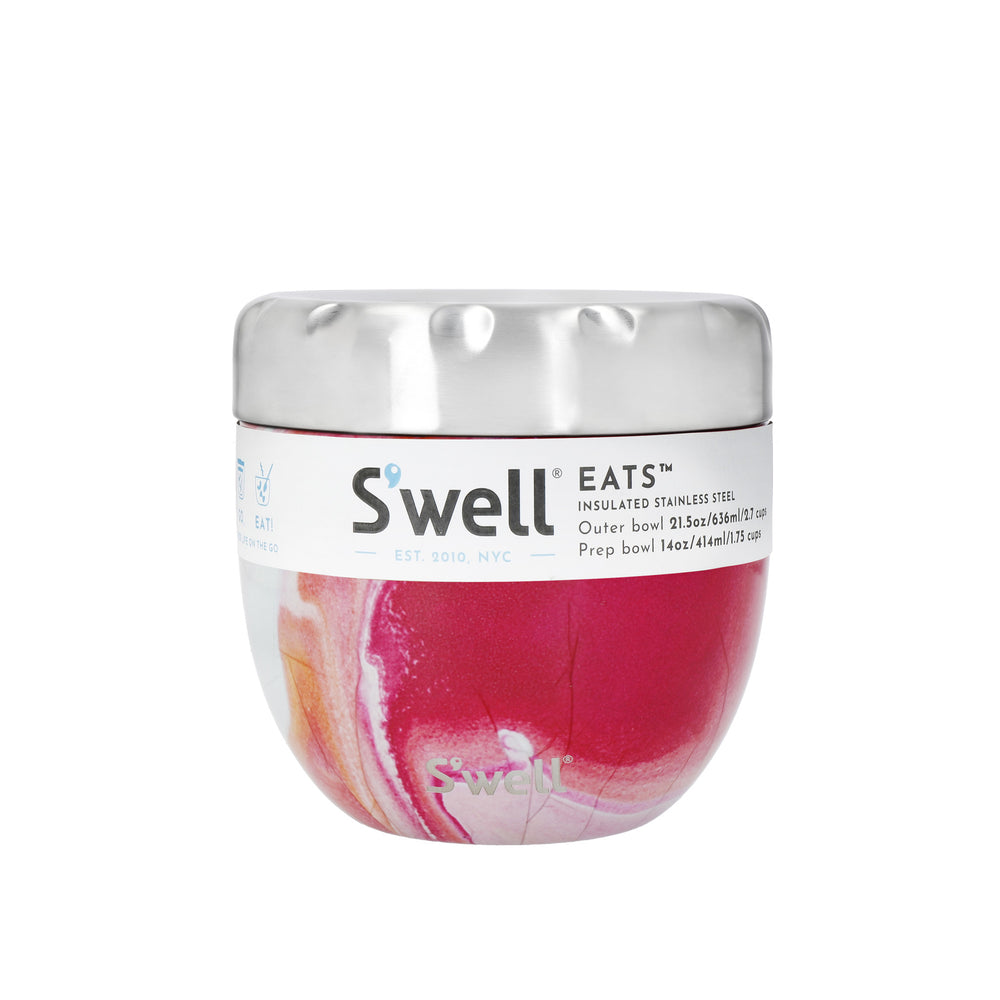 Rose Agate S’well Eats 2-in-1 Food Bowl, 636ml