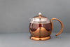 La Cafetière Izmir 1.2L Glass Teapot with Infuser - Copper image 6