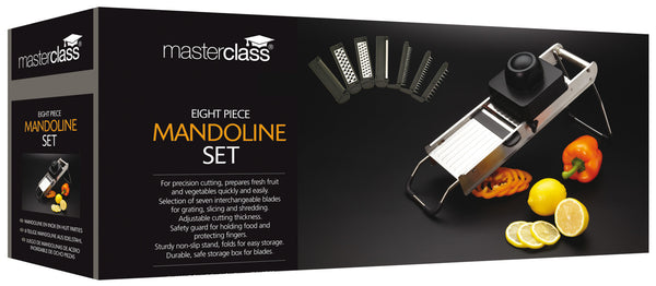MasterClass Stainless Steel Mandoline Set image 4