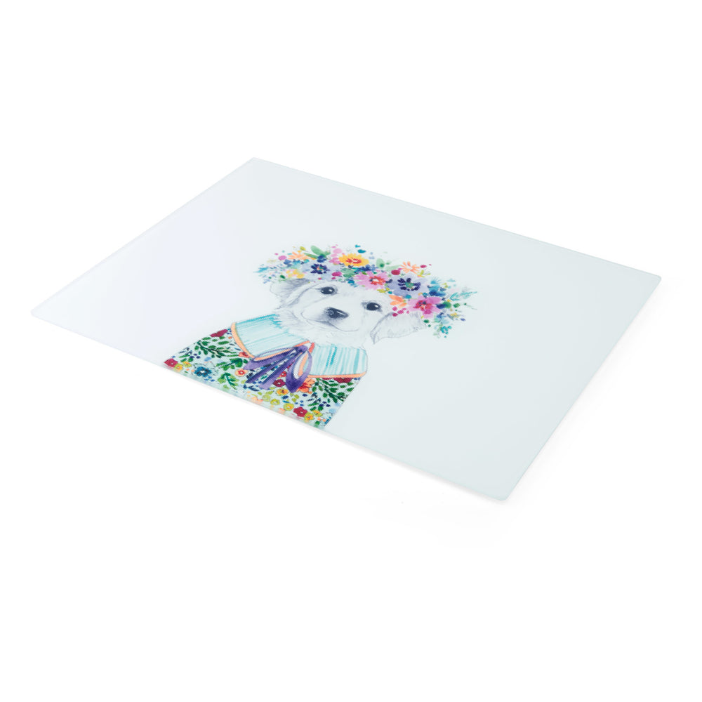 Mikasa Tipperleyhill Glass Worktop Protector, 40 x 30CM