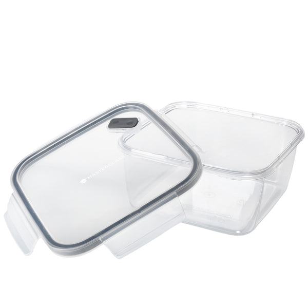 MasterClass Eco-Snap 800ml Recycled Plastic Food Storage Container - Square image 9