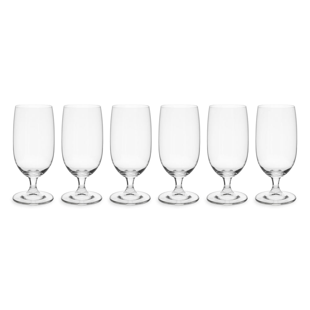Mikasa Hospitality Hops Iced Beverage Glasses, 390 ml, Set of 6 image 1