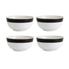 Mikasa Luxe Deco China Cereal Bowls, Set of 4, 14cm image 1