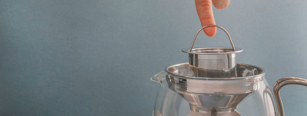 La Cafetière Izmir 1.2L Glass Teapot with Infuser - Stainless Steel image 4