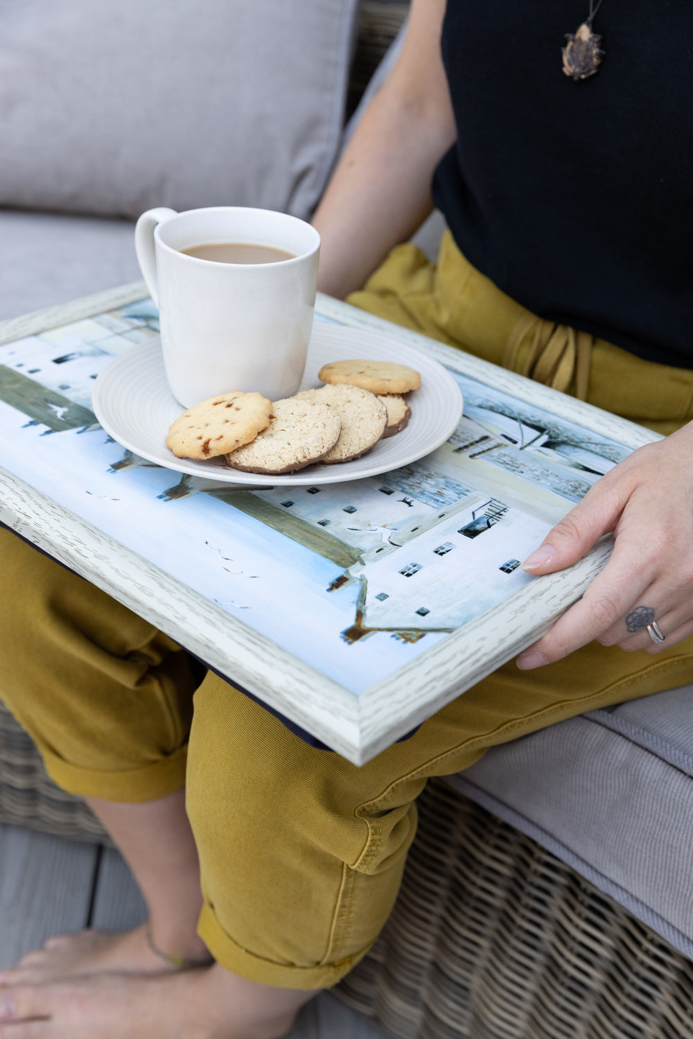 Creative Tops Cornish Harbour Laptray