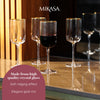 Mikasa Sorrento Ridged Crystal Red Wine Glasses, Set of 4, 450ml image 10