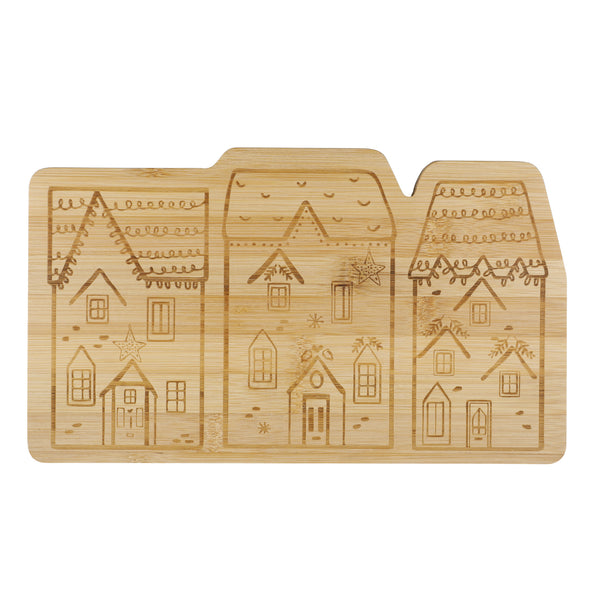 KitchenCraft The Nutcracker Collection Bamboo Cheese Serving Set image 10