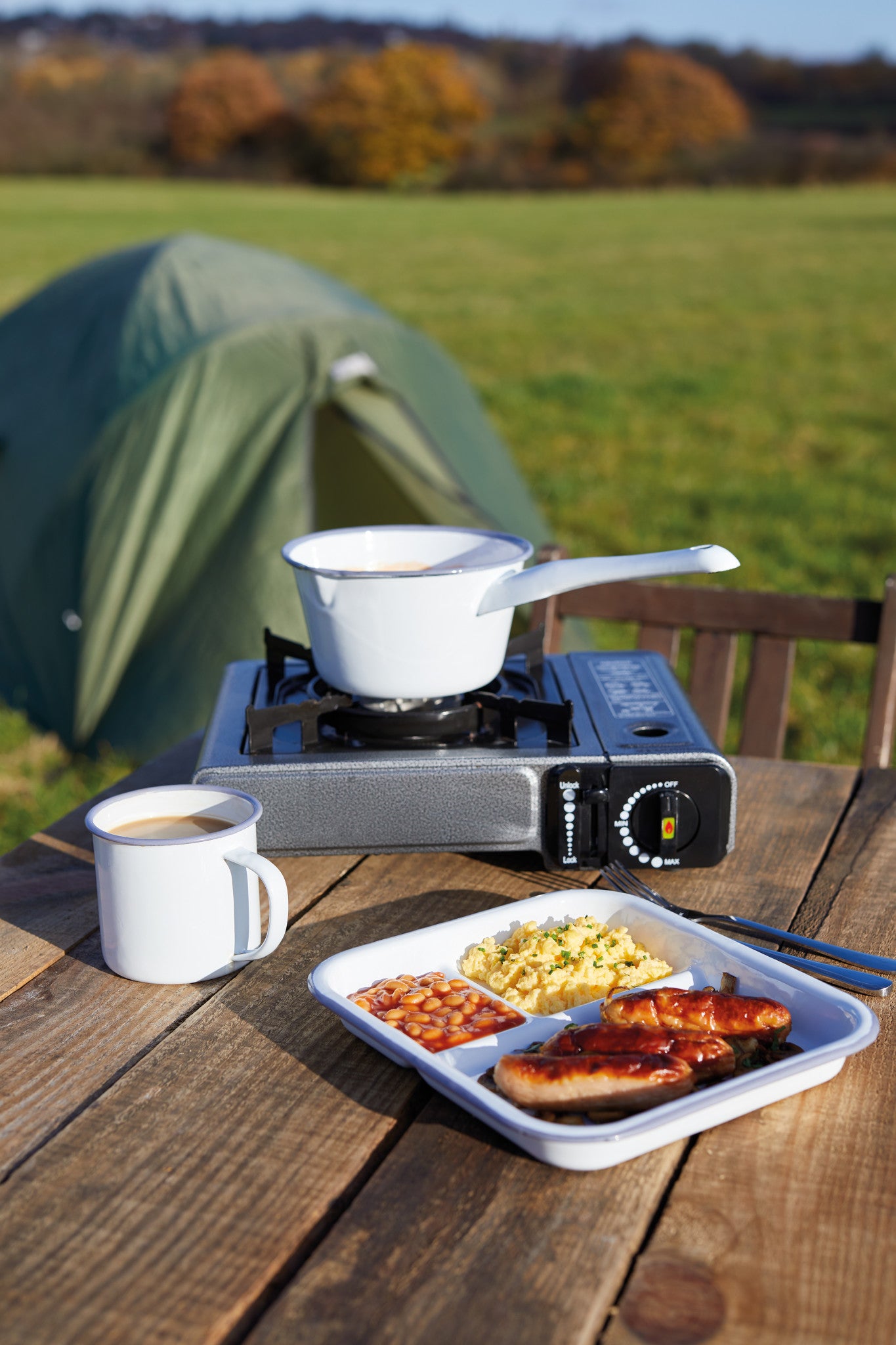 Set of 6 Living Nostalgia Enamel Camping Plates CookServeEnjoy