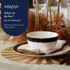 Mikasa Round Metallic Placemats, Set of 4, Gold, 38cm
