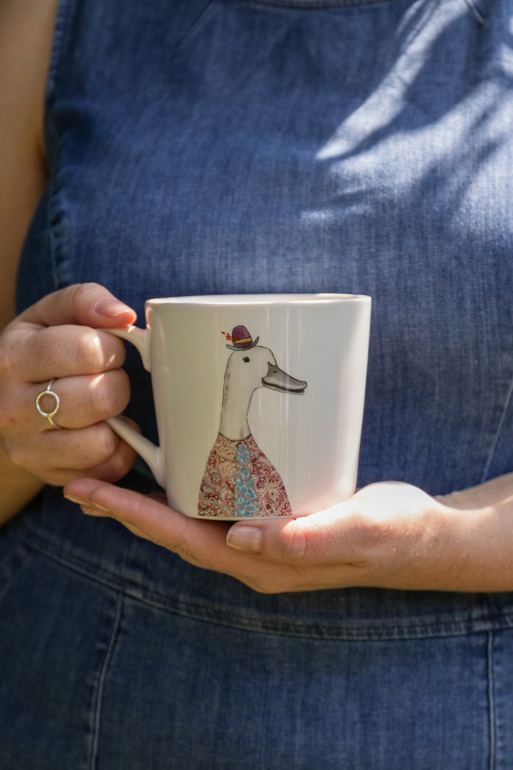 Mikasa Tipperleyhill Duck Fine China Mug, 13 x 9 x 9CM, 380ML