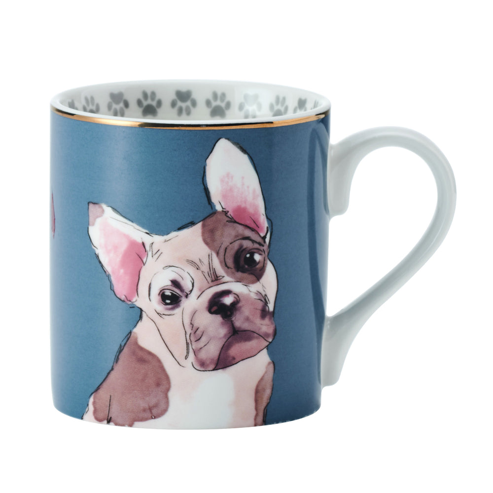 Mikasa French Bull Dog Straight-Sided Porcelain Mug, 280ml image 1