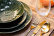 Mikasa Jardin Stoneware Pasta Bowls, Set of 4, 20cm, Green