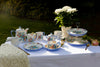 London Pottery Viscri Meadow Floral Milk Jug - Ceramic, Almond Ivory / Cornflower Blue, 250 ml image 3