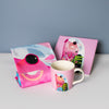 3pc Parrot Kitchen Set with 375ml Mug, Ceramic Trivet and Cotton Tea Towel - Pete Cromer image 2