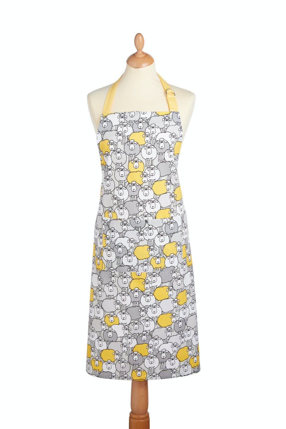 KitchenCraft Yellow Sheep Apron image 1