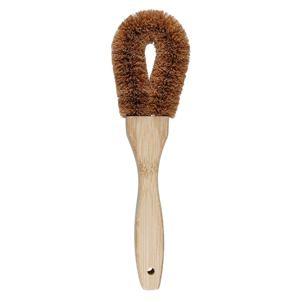 Natural Elements Eco-Friendly Coconut Fibre Brush Set - 3 Pieces image 3