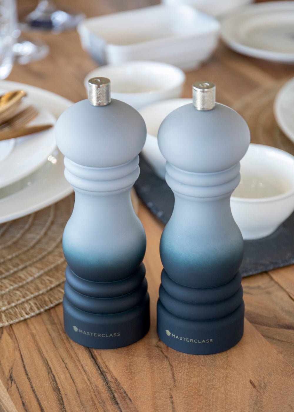 MasterClass Salt or Pepper Mill (17cm) - Grey Ombre