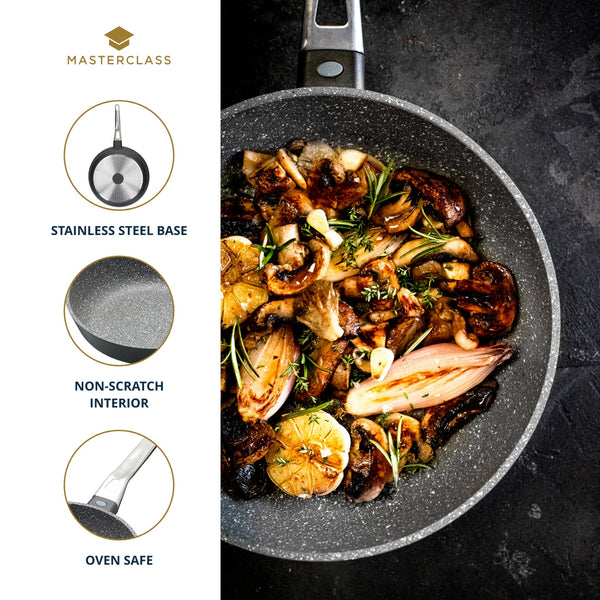 MasterClass Cast Aluminium Fry Pan, 28cm image 11