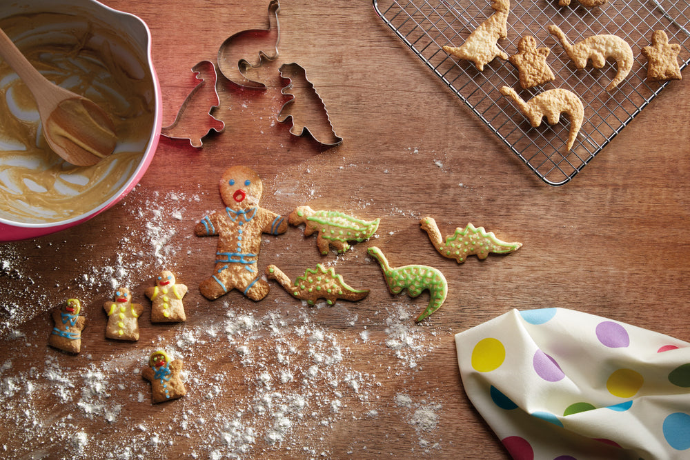 Let's Make Set of 4 Dinosaur Cookie Cutters