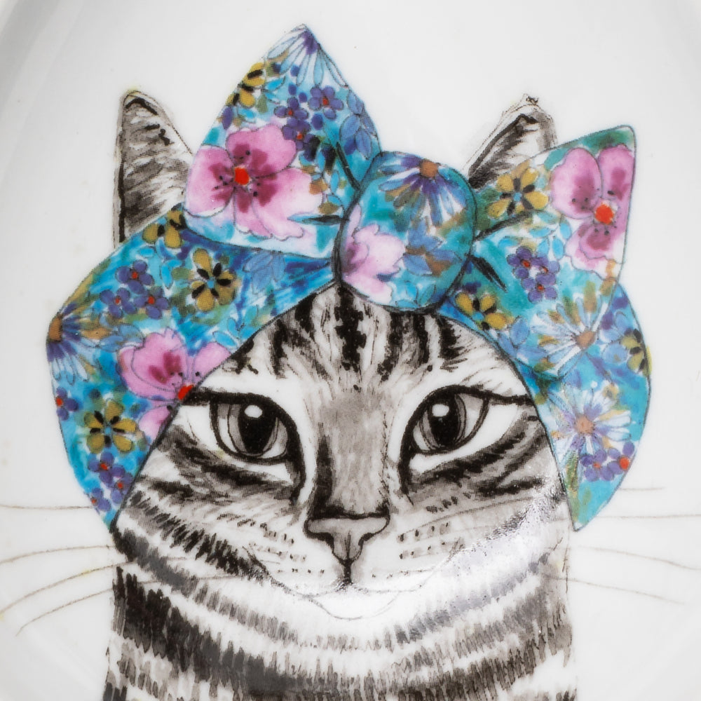 Mikasa Tipperleyhill Decorative Cat Spoon Holder, 21 x 11 x 3CM