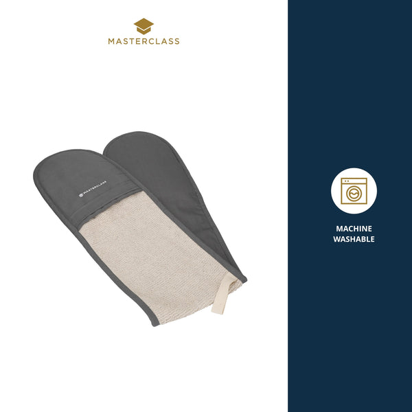 MasterClass Deluxe Professional Double Oven Glove - Grey image 6