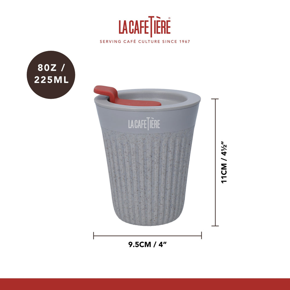 La Cafetière The Beanie Reusable Coffee Cup, 225ml