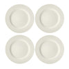 Mikasa Cranborne Stoneware Dinner Plates, Set of 4, 27cm, Cream image 1