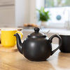 London Pottery Farmhouse 2 Cup Teapot Matt Black