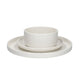 Mikasa Camberlie Porcelain 12-Piece White Dinner Set