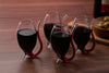 BarCraft Set of 4 Glass Port Sippers image 7