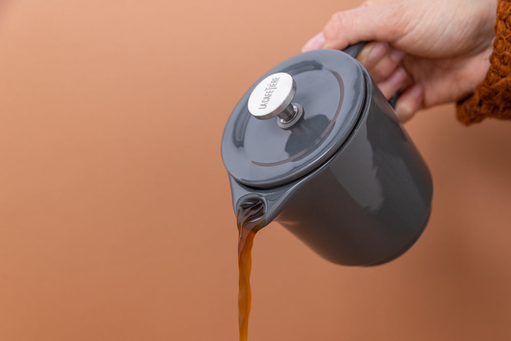 La Cafetière Barcelona Coffee for One Set (1 Person Cafetière with Mug)