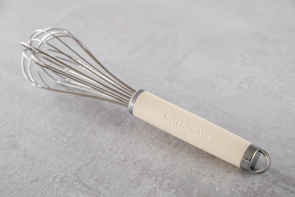 KitchenAid Stainless Steel Whisk – Almond Cream image 2