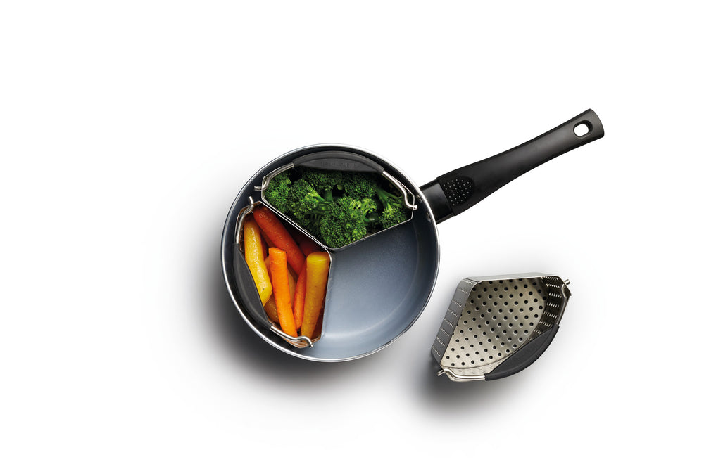 MasterClass Stainless Steel Saucepan Divider Baskets, Set of 3
