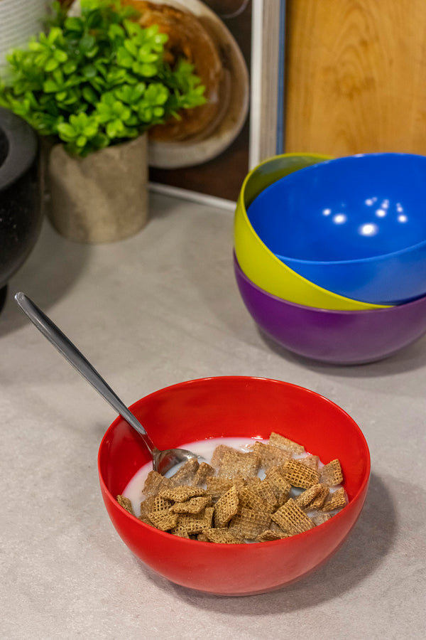 Colourworks Set of 4 Melamine Bowls image 7