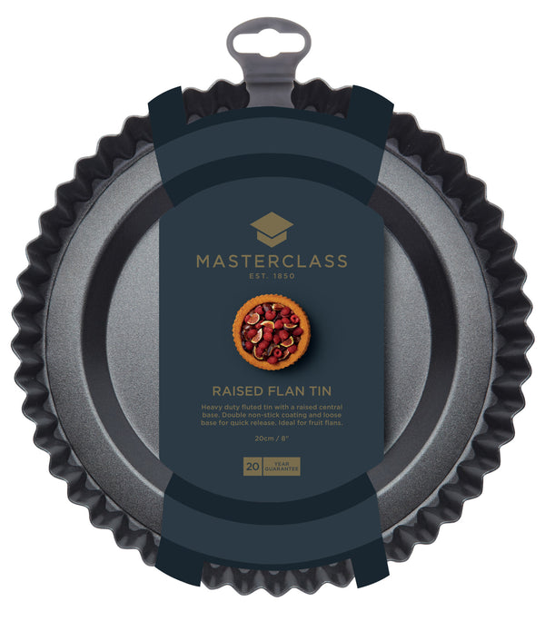 MasterClass Non-Stick Raised Flan Tin, 20cm image 4