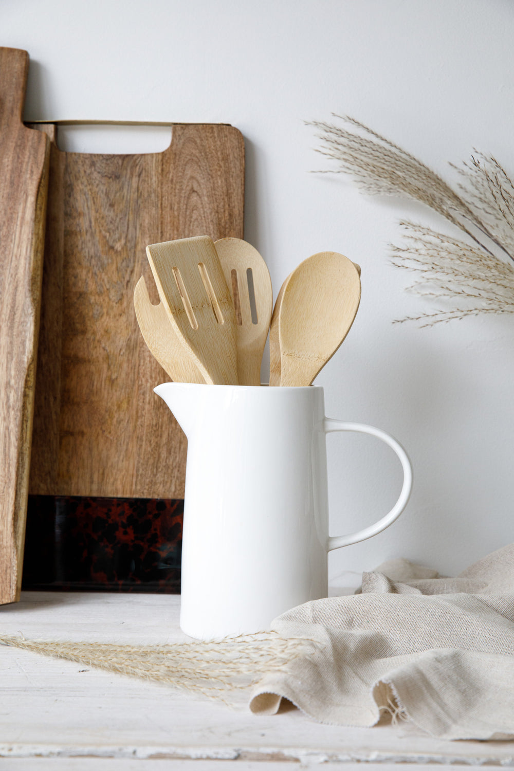 Natural Elements Eco-Friendly 5-Piece Bamboo Kitchen Utensil Set